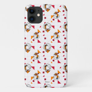 SPACE   Snoopy Space Suit White Pattern Case-Mate iPhone Case