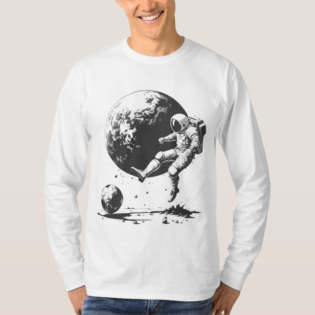 space soccer t-shirt (Front)