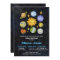 Space | Solar System Baby Shower Invitation