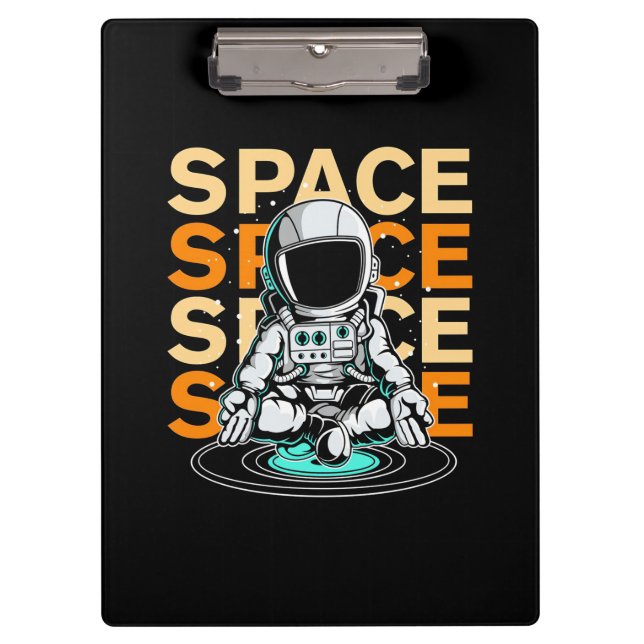 Space Space Astronaut Clipboard (Front)