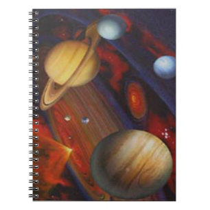 Space Spiral Notebook