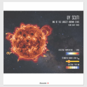 Space Stars Astronomy Biggest Star Science Info