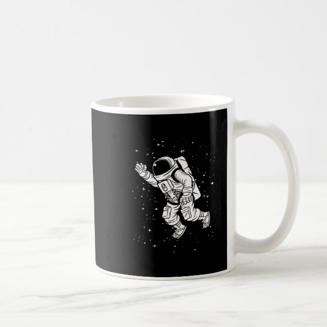 Space Stars Science Astronaut Coffee Mug (Right)