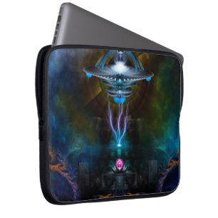 Space Station Ansarious Laptop Sleeve