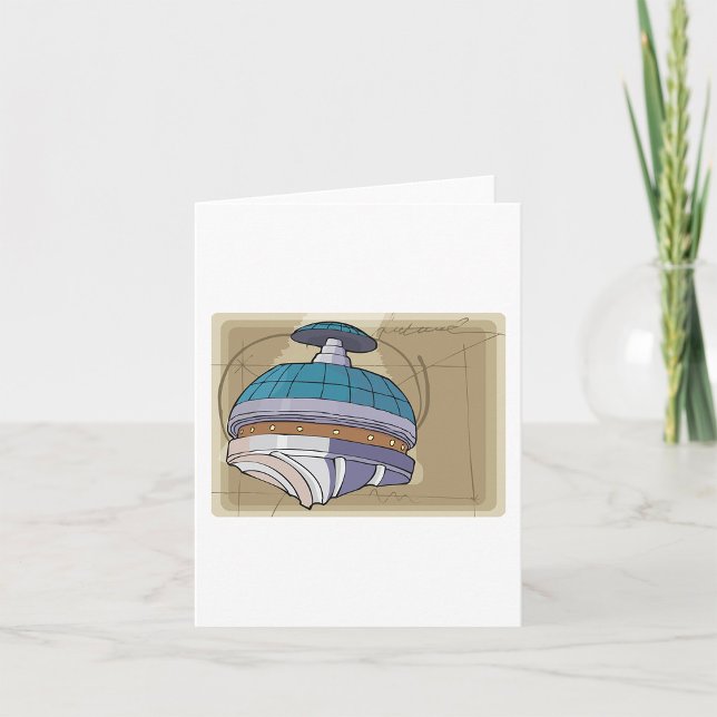 Space Station Sketch Card (Creator Uploaded)