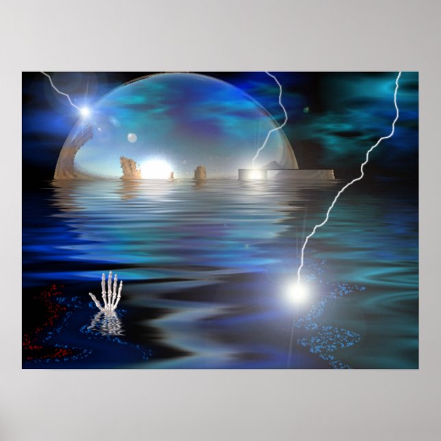 Space storm poster (Front)