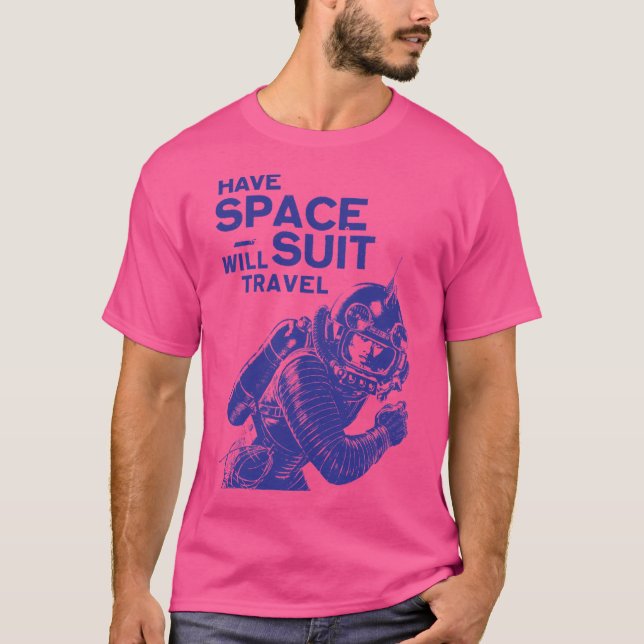 Space Suit Traveller T-Shirt (Front)