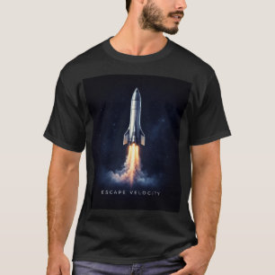Space T-Shirt with Inspirational Quote