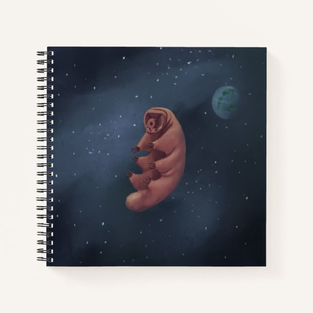 Space Tardigrade notebook (Front)