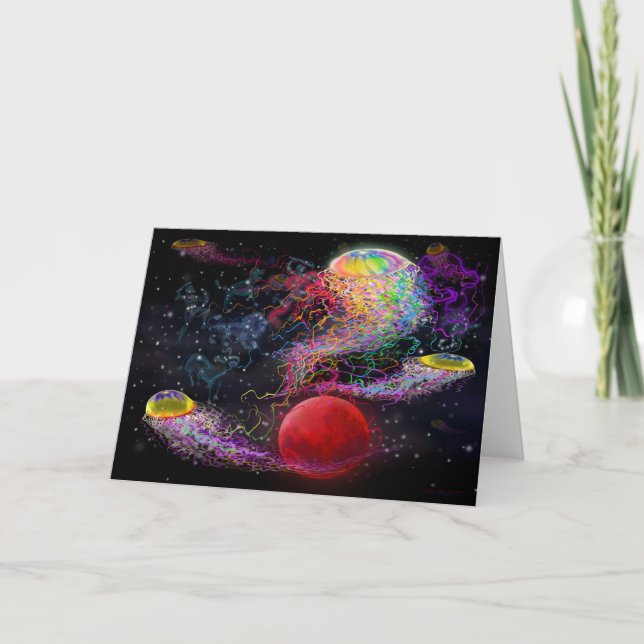 Space Tentacles Card (Front)