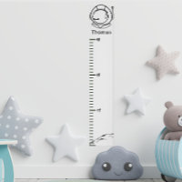 Space Theme Astronaut Growth Chart