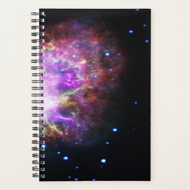 Space Theme Colourful Sky Science Planner (Front)