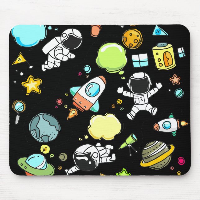 Space Theme Mouse Pad (Front)