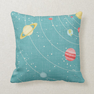 Space Throw Pillow