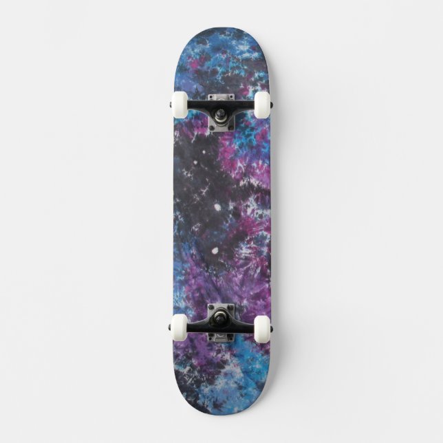 Space Tie Dye Skateboard (Front)
