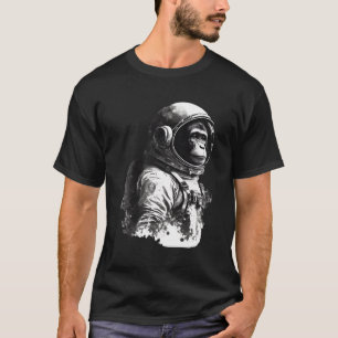 Space Travel Astronaut Monkey Astronaut T-Shirt