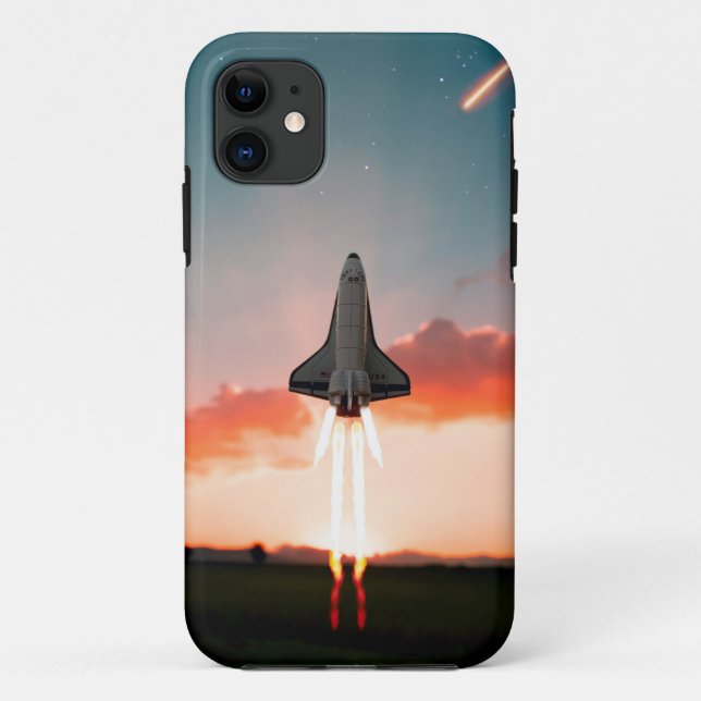 Space Travel Case-Mate iPhone Case (Back)