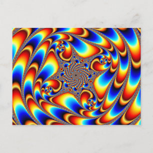 Space Travel - Fractal Postcard