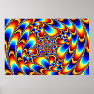 Space Travel - Fractal Poster