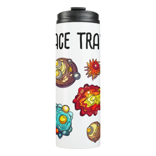 Space Travel. Galactic Journeys: Exploring  Thermal Tumbler (Front)