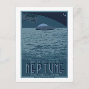 Space Travel Postcard