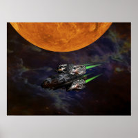 space travel poster