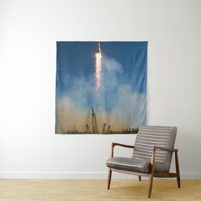 Space Travel Tapestry (In Situ)