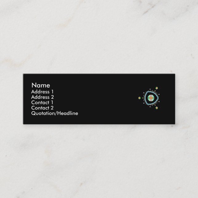 Space Triangle Profile Card (Front)