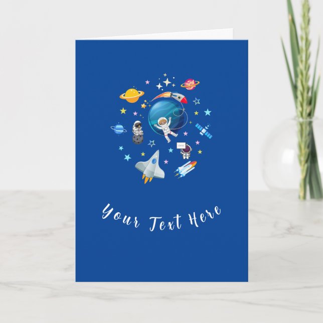 Space Trip Announcement (Front)