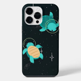 Space Turtles iPhone 14 Pro Max Case