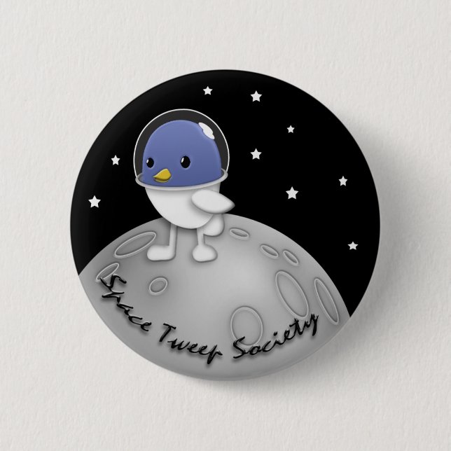 Space Tweep Society Logo Button (Front)