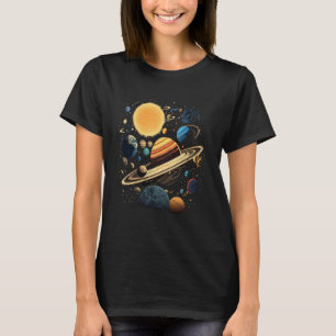 Space UFO Alien Spaceship Astronomy Extraterrestri T-Shirt