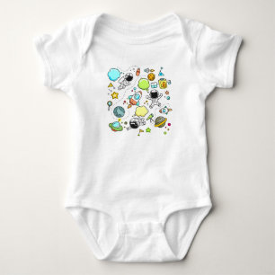 Space Vest Baby Bodysuit