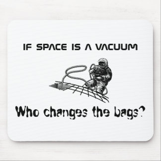 Space Walker Joke Mouse Pad