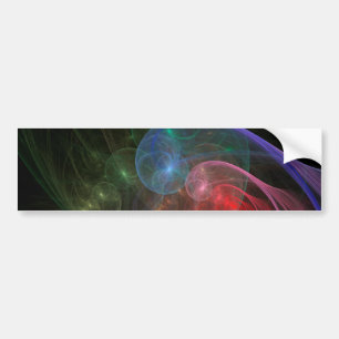 Space Wave Bumper Sticker