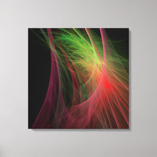 Space Wave Canvas Print