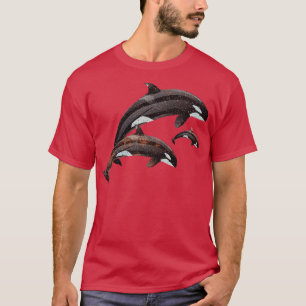 Space Whales Design 2 Pod T-Shirt