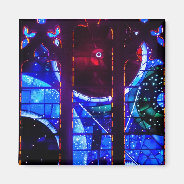 Space Window at Washington National Cathedral Magnet (Front)