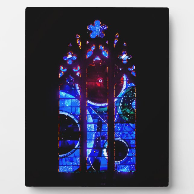 Space Window at Washington National Cathedral Plaque (Front)