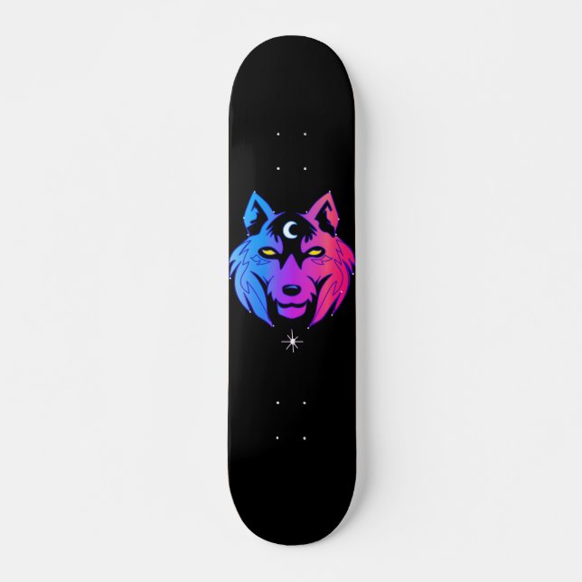 Space Wolf  Skateboard (Front)