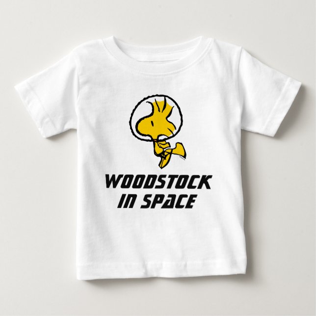 SPACE | Woodstock Astronaut Baby T-Shirt (Front)
