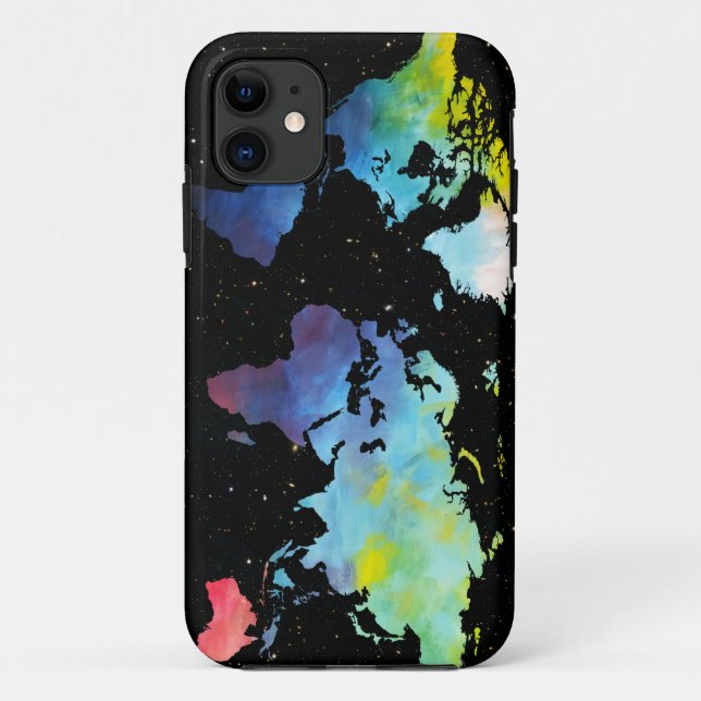 Space World iPhone Case (Back)