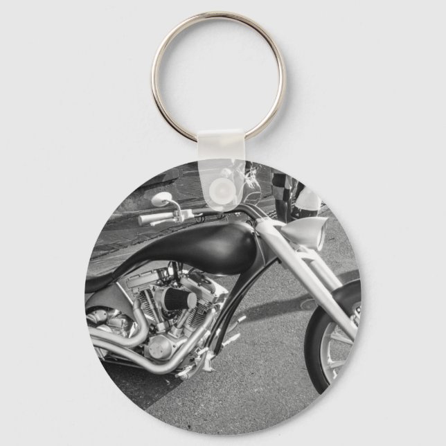 Spaceage Motorcycle Key Ring (Front)