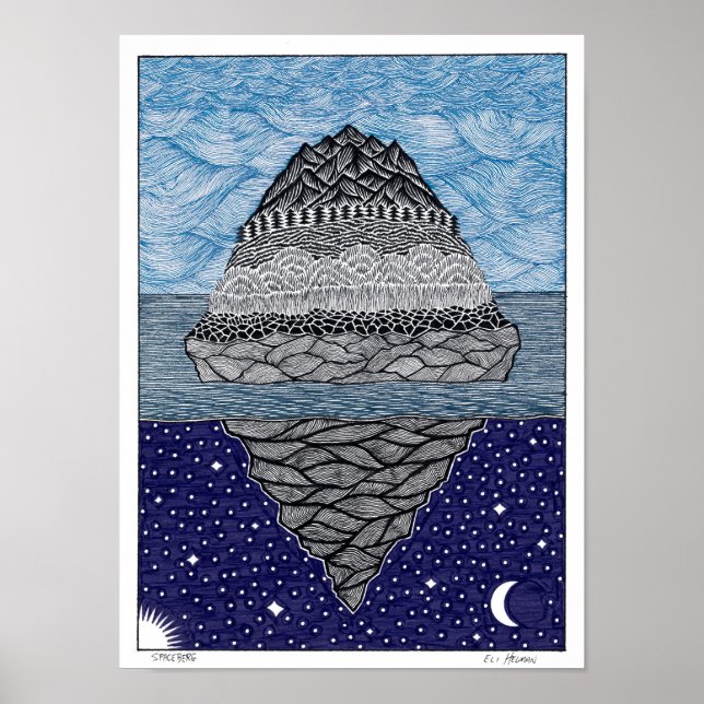 Spaceberg Poster (Front)