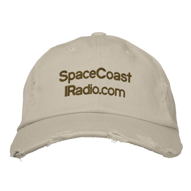 SpaceCoastIRadio.com Embroidered Hat (Front)