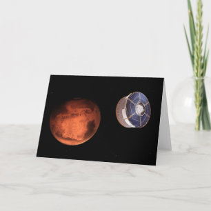 Spacecraft Carrying The Perseverance Rover Card