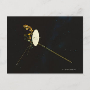 Spacecraft in Space Postcard