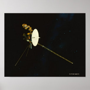 Spacecraft in Space Poster