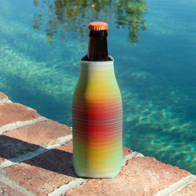 Spacecraft Reentry Plasma Field Colours Abstract  Bottle Cooler (In Situ Pool)