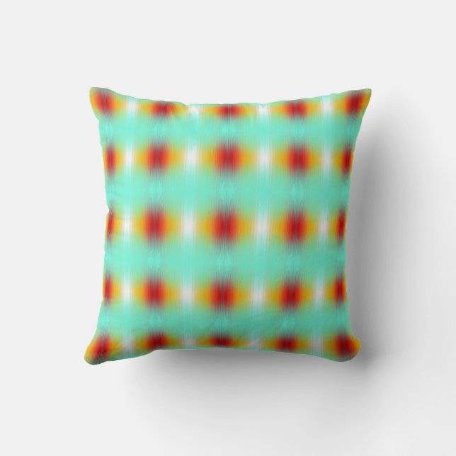 Spacecraft Reentry Plasma Field Colours Abstract  Cushion (Back)